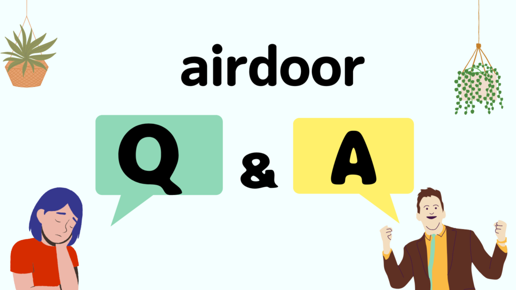 【Q&A】airdoor(エアドア)の気になる疑問を全て解決！